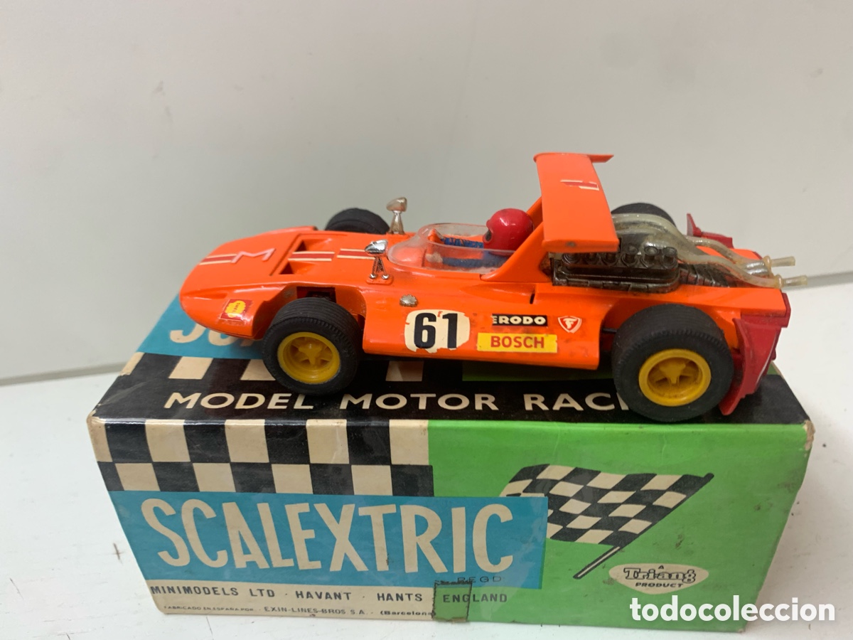 Scalextric: Sigma naranja en caja ref 4047 usado gastado - Foto 3
