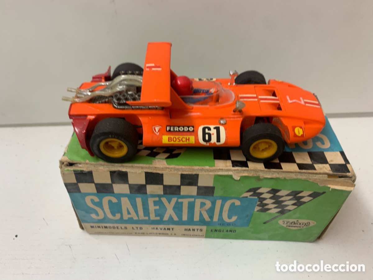 Scalextric: Sigma naranja en caja ref 4047 usado gastado - Foto 4