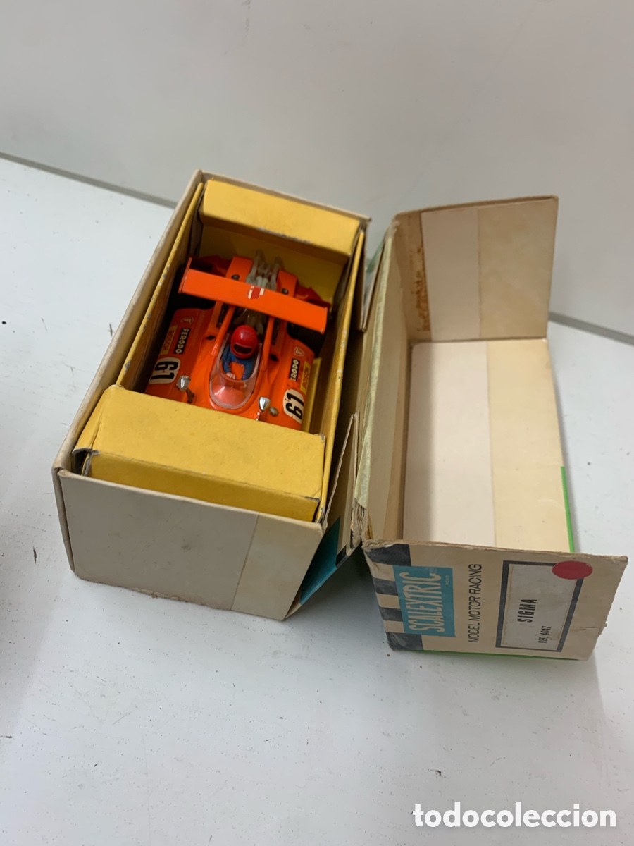 Scalextric: Sigma naranja en caja ref 4047 usado gastado - Foto 15