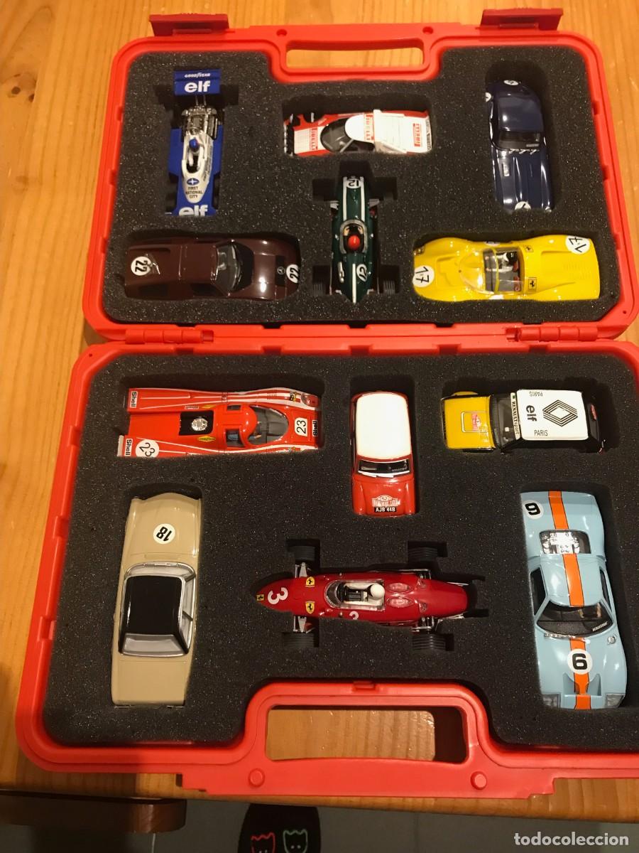 Scalextric: MALETIN SCALEXTRIC. COCHES MITICOS PLANETA - Foto 1
