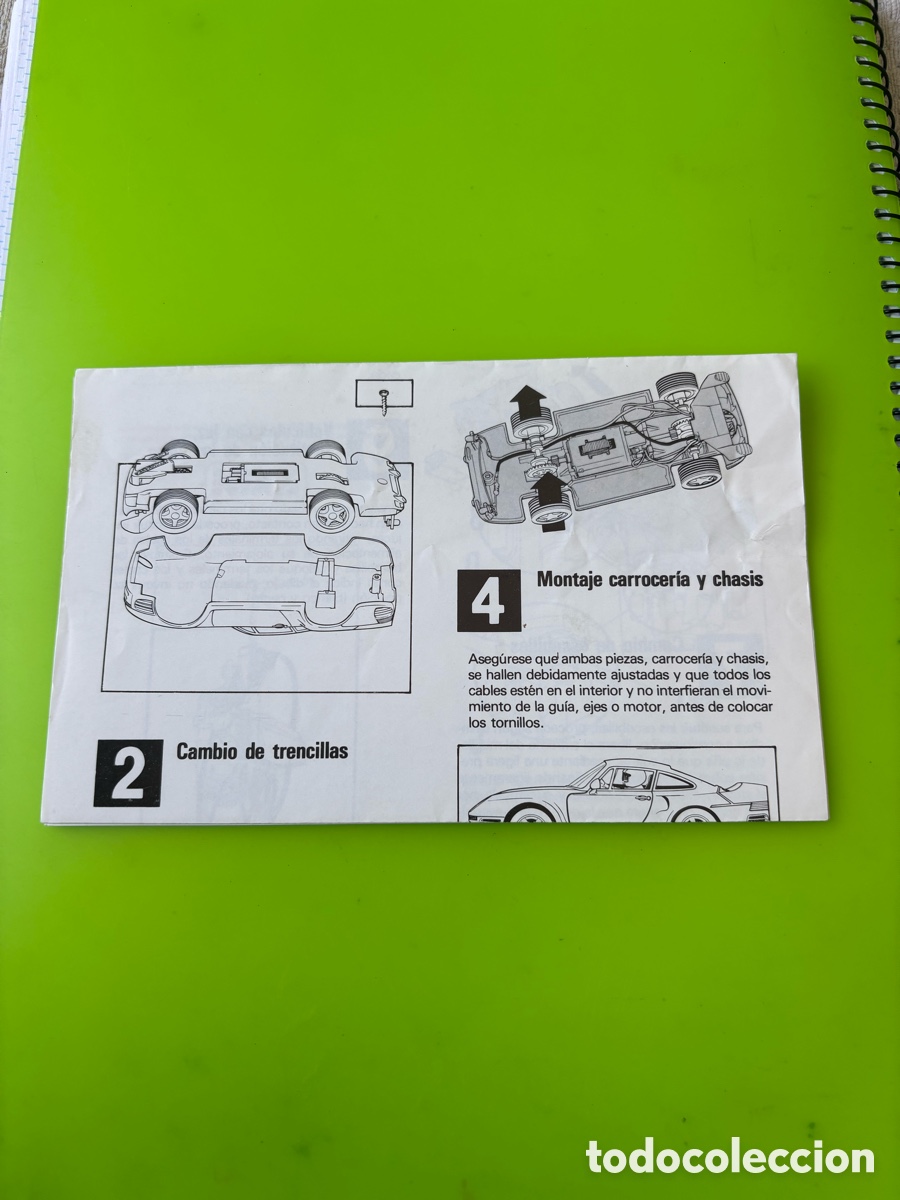 Scalextric: Scalextric Instrucciones y mantenimiento (A6) - Foto 2
