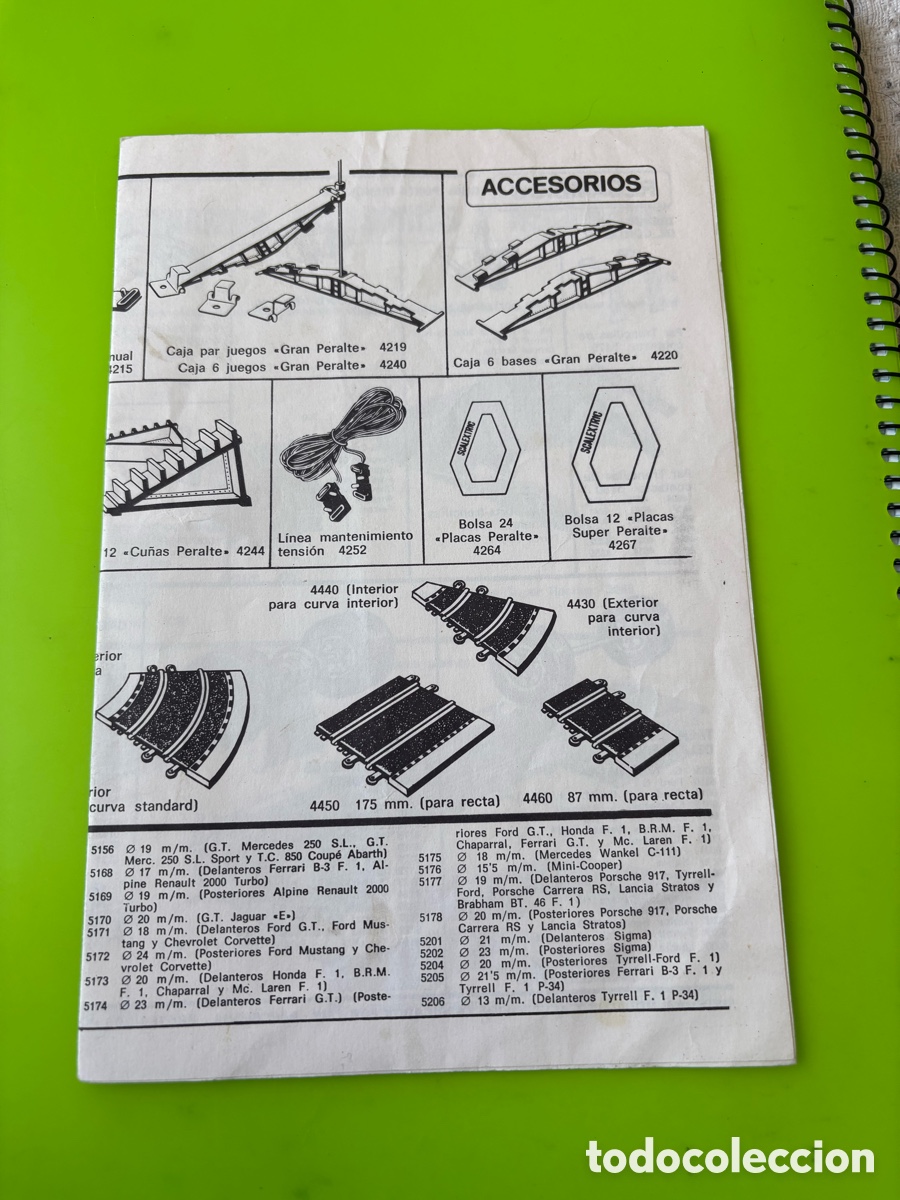 Scalextric: Scalextric folleto de accesorios (A6) - Foto 1