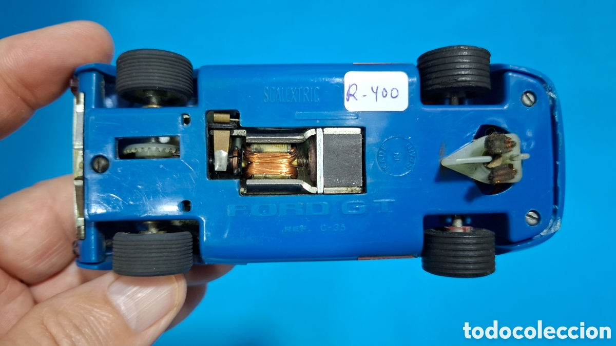 Scalextric: FORD GT C-35 AZUL SCALEXTRIC - Foto 7