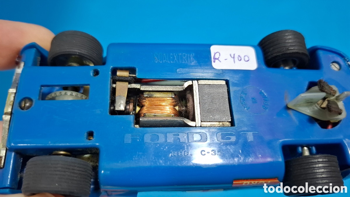Scalextric: FORD GT C-35 AZUL SCALEXTRIC - Foto 8