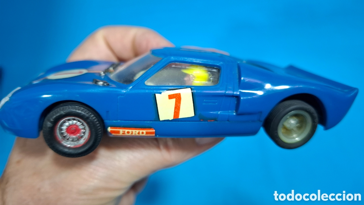 Scalextric: FORD GT C-35 AZUL SCALEXTRIC - Foto 12