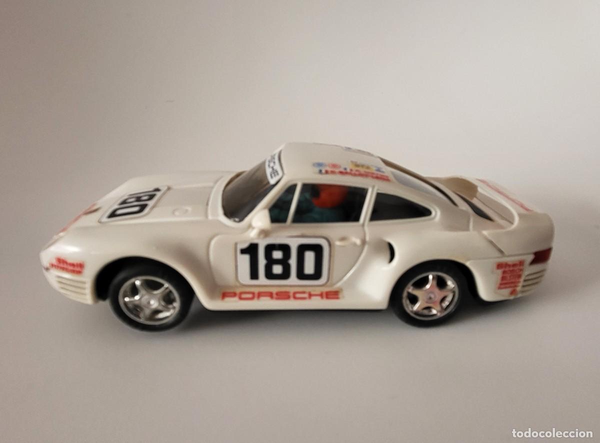Scalextric: EXIN PORSCHE 959 BLANCO (con luces) - Foto 2