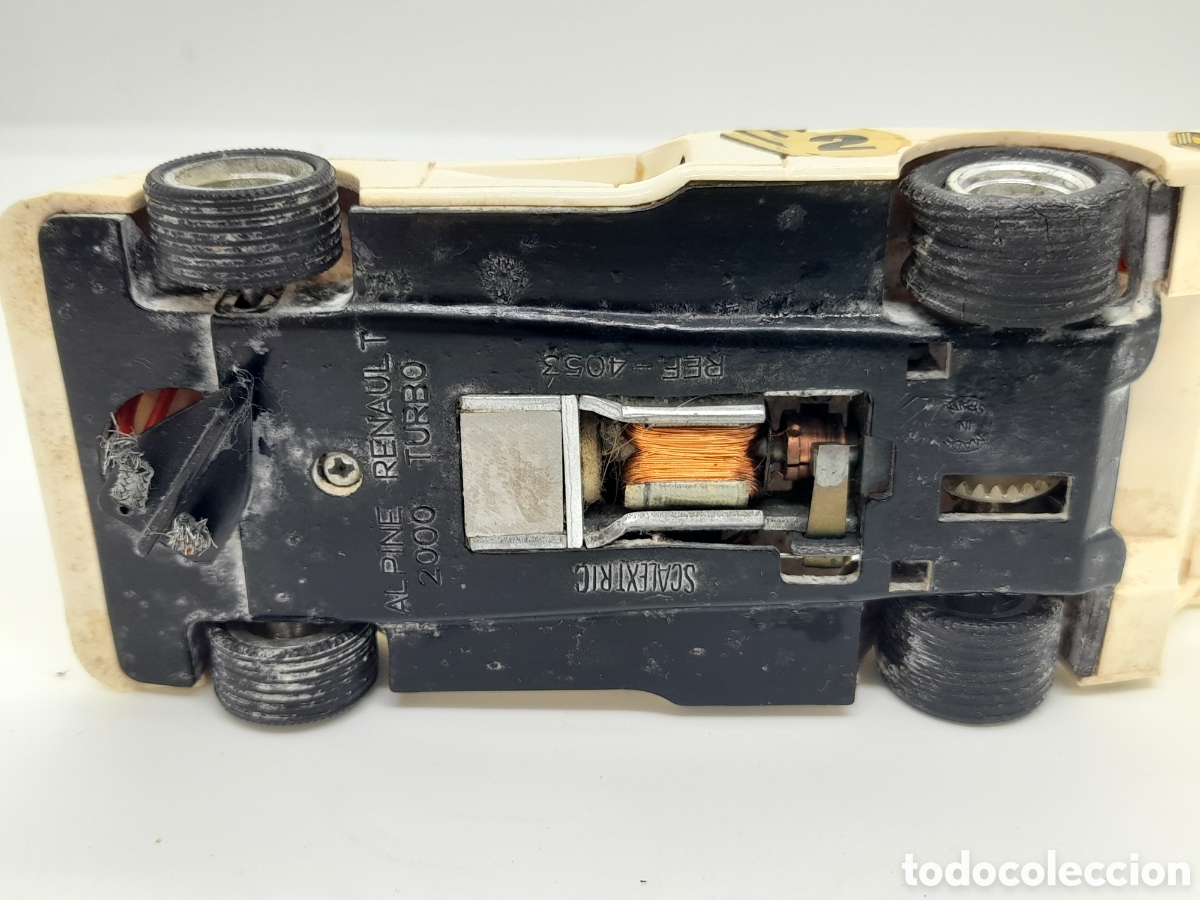 Scalextric: SCALEXTRIC EXIN. RENAULT ALPINE 2000 TURBO. REF. 4053. BLANCO - Foto 4