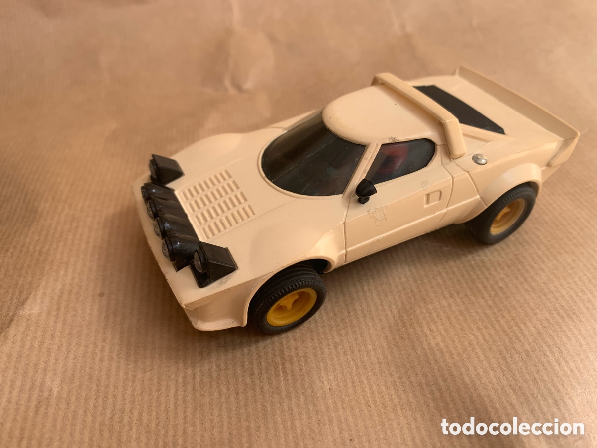 Scalextric: LANCIA STRATOS raro crem/ blanco REF 4055 / 4065 - Foto 2