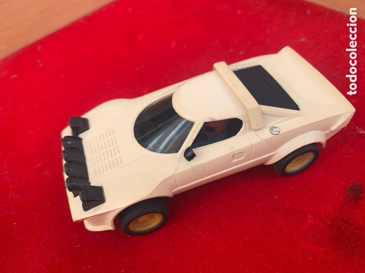 Scalextric: LANCIA STRATOS raro crem/ blanco REF 4055 / 4065 - Foto 3