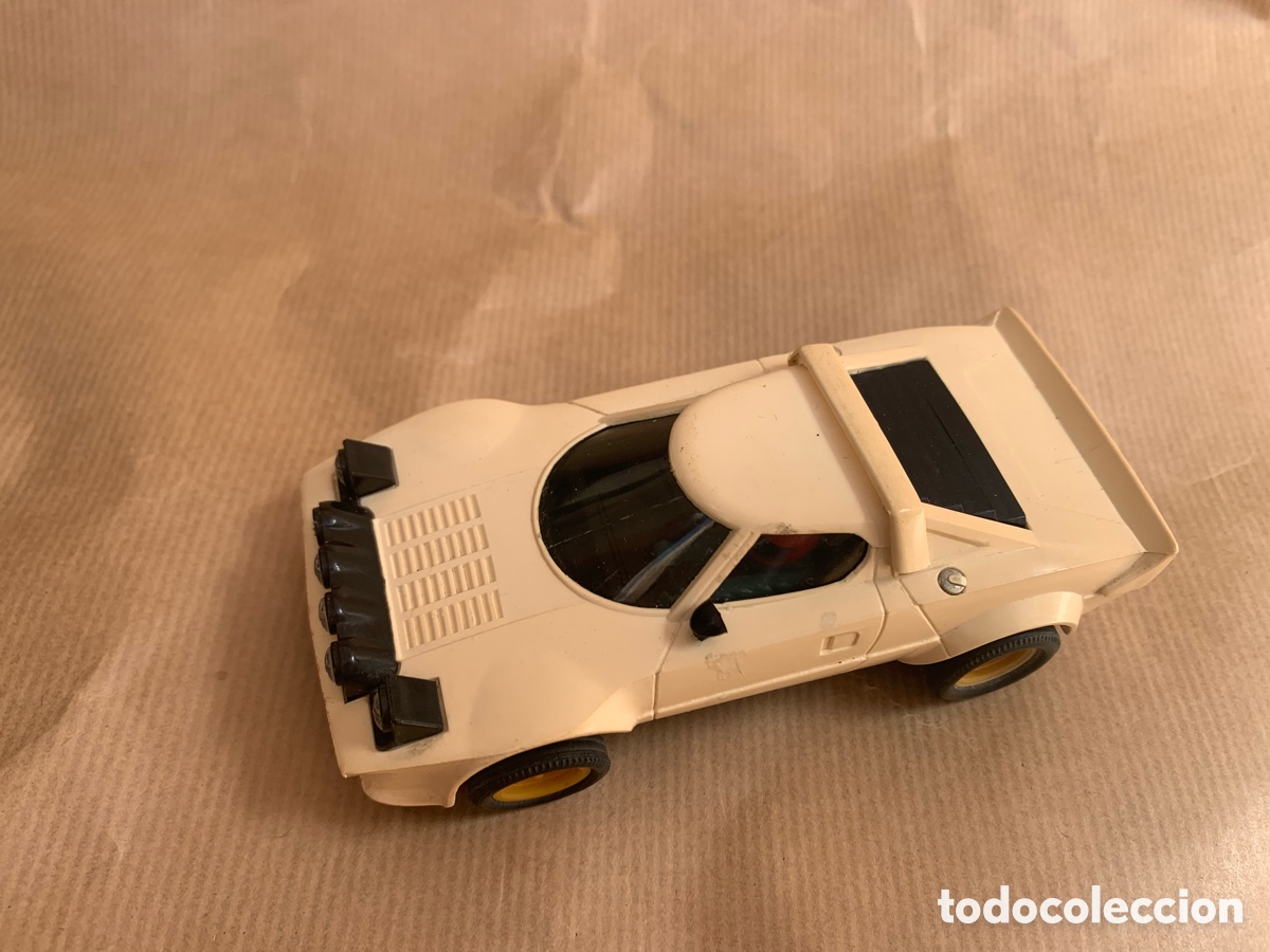 Scalextric: LANCIA STRATOS raro crem/ blanco REF 4055 / 4065 - Foto 4
