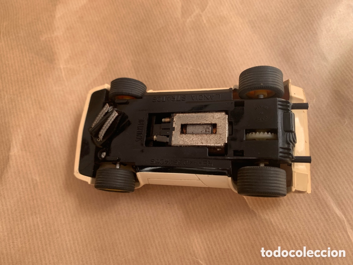 Scalextric: LANCIA STRATOS raro crem/ blanco REF 4055 / 4065 - Foto 11
