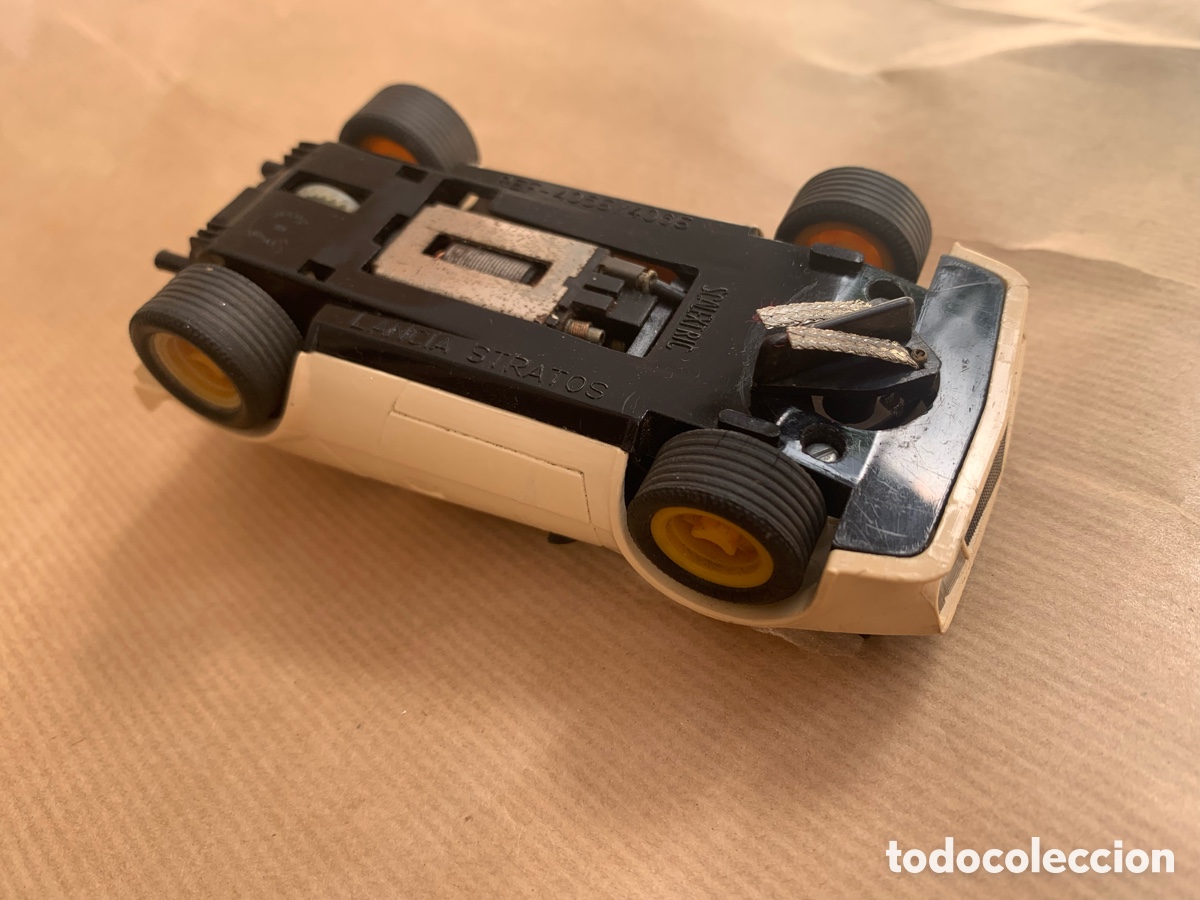 Scalextric: LANCIA STRATOS raro crem/ blanco REF 4055 / 4065 - Foto 14