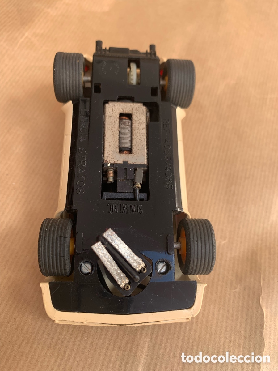 Scalextric: LANCIA STRATOS raro crem/ blanco REF 4055 / 4065 - Foto 15