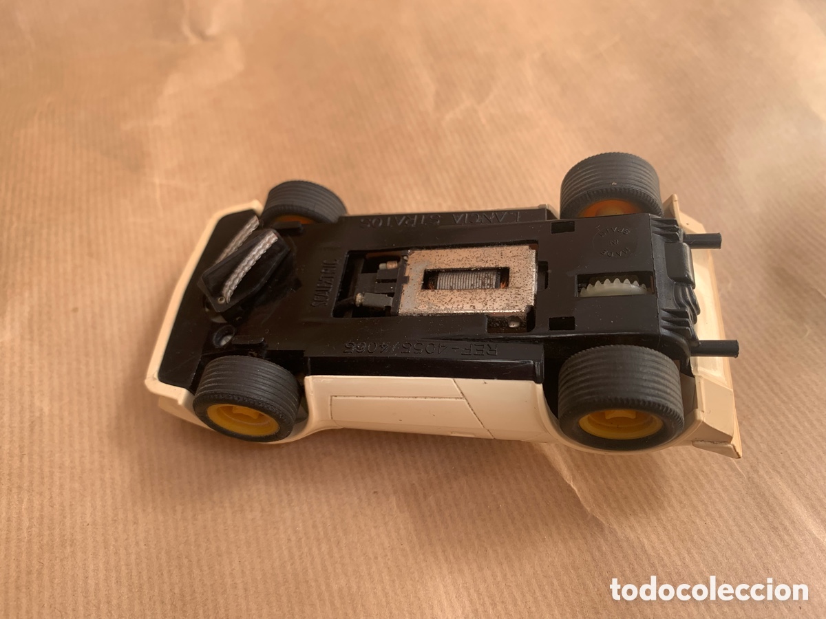 Scalextric: LANCIA STRATOS raro crem/ blanco REF 4055 / 4065 - Foto 16