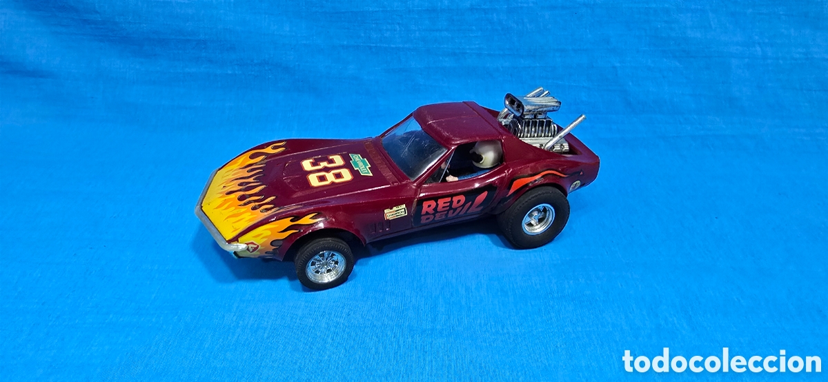 Scalextric: CHEVROLET CORVETTE EXIN, SCALEXTRIC, REF. 4050 - Foto 2
