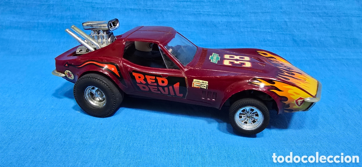 Scalextric: CHEVROLET CORVETTE EXIN, SCALEXTRIC, REF. 4050 - Foto 8