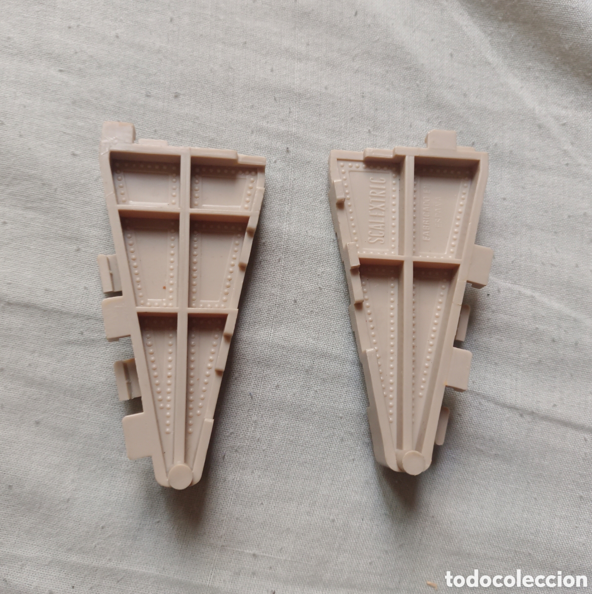 Scalextric: Pareja piezas puente scalextric exin - Foto 2
