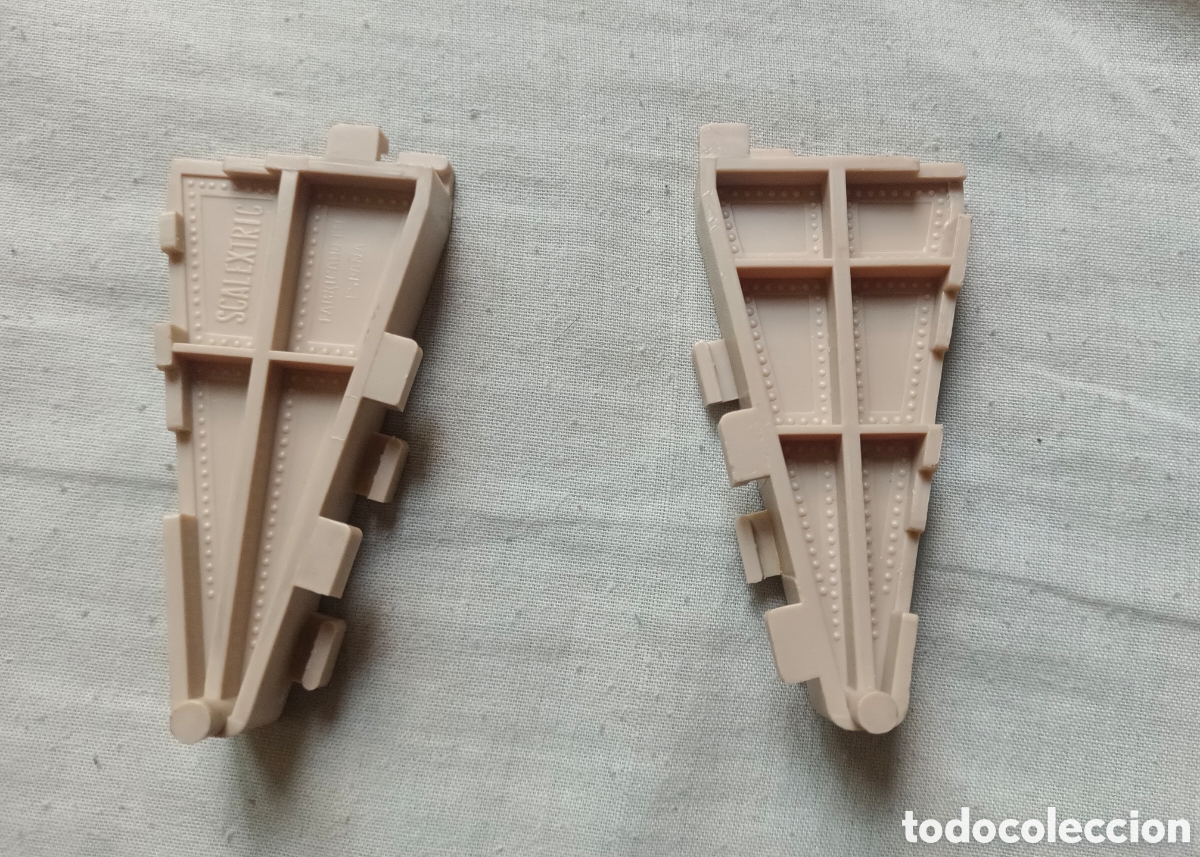 Scalextric: Pareja piezas puente scalextric exin - Foto 1