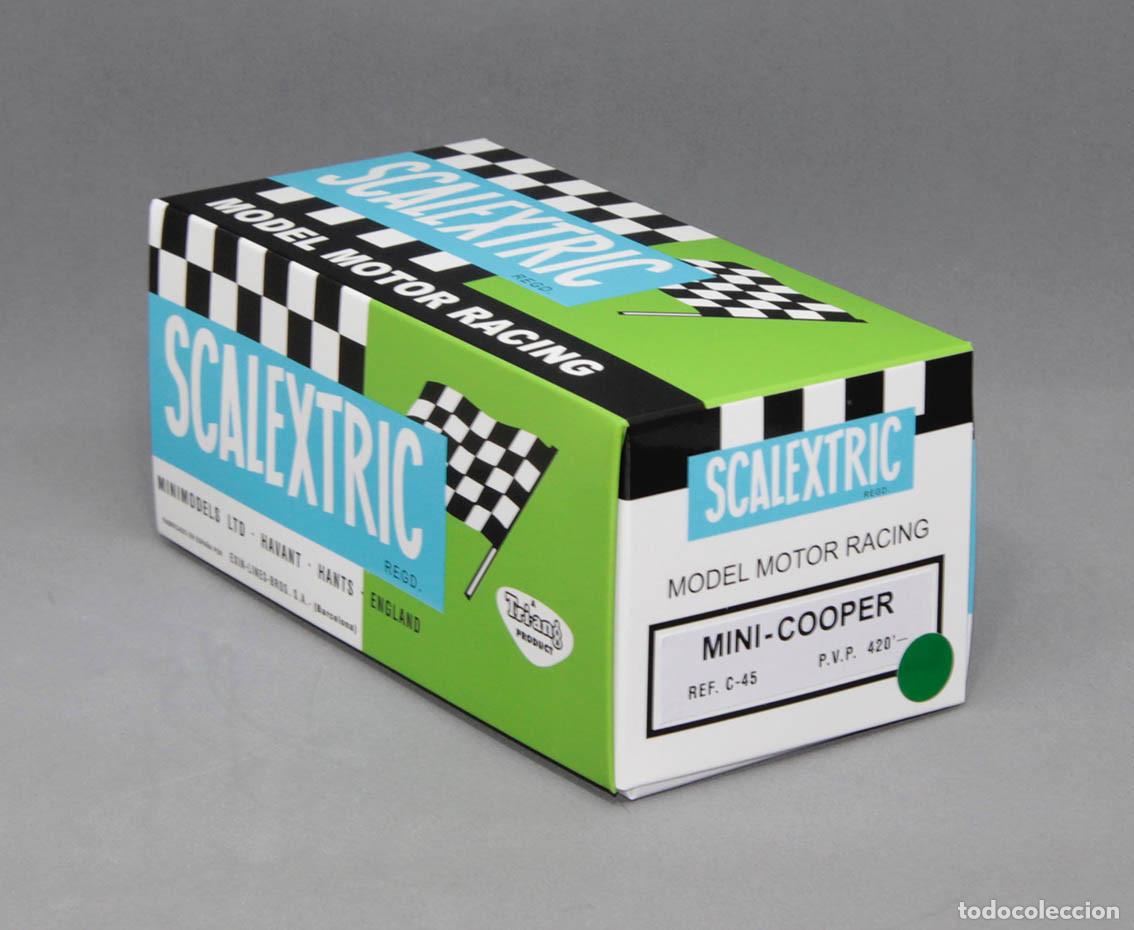 Scalextric: Caja Scalextric EXIN repro Mini Cooper C-45 - Foto 1