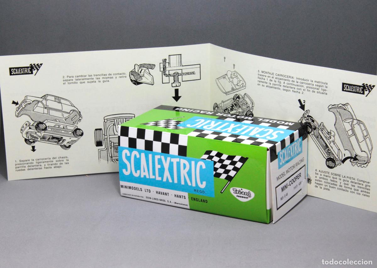 Scalextric: Caja Scalextric EXIN repro Mini Cooper C-45 - Foto 3