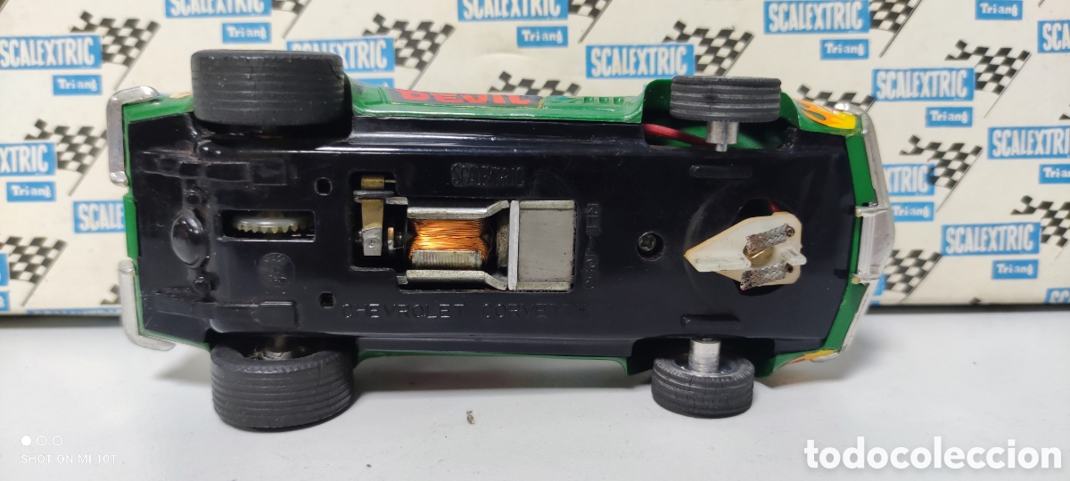 Scalextric: CHEVROLET CORVETTE VERDE SCALEXTRIC EXIN - Foto 3