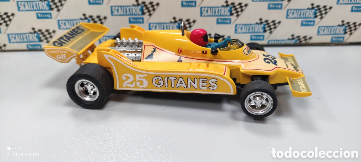 Scalextric: LIGIER AMARILLO CON CAJA SCALEXTRIC EXIN - Foto 3