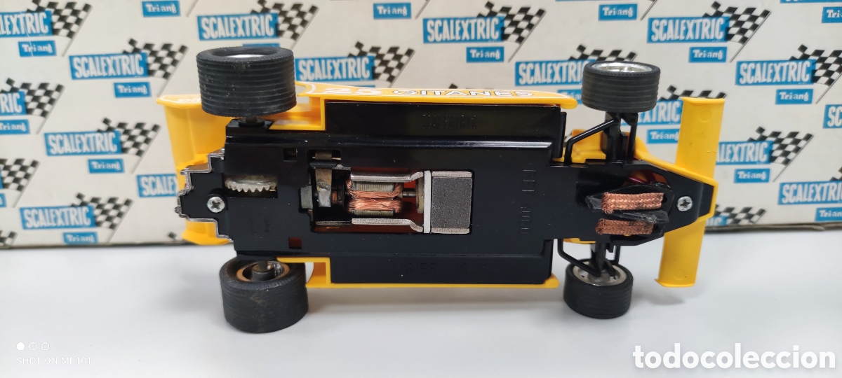 Scalextric: LIGIER AMARILLO CON CAJA SCALEXTRIC EXIN - Foto 4