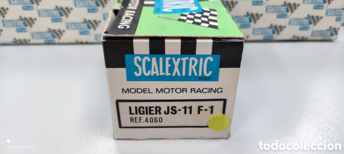 Scalextric: LIGIER AMARILLO CON CAJA SCALEXTRIC EXIN - Foto 7