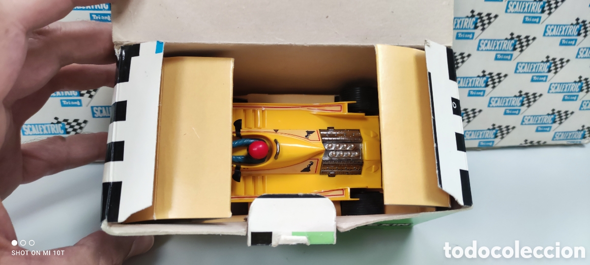 Scalextric: LIGIER AMARILLO CON CAJA SCALEXTRIC EXIN - Foto 9