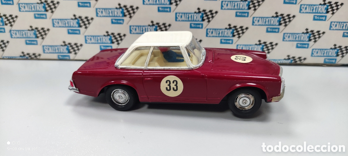 Scalextric: MERCEDES 250 GRANATE SCALEXTRIC EXIN - Foto 2