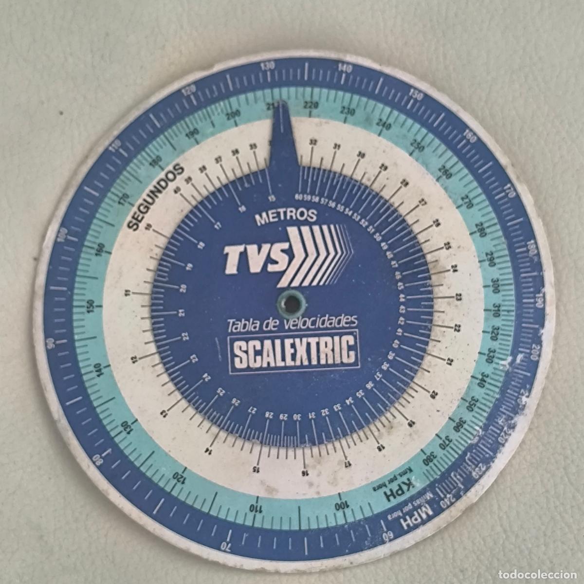 Scalextric: Tabla de velocidades Scalextric TVS - Foto 1