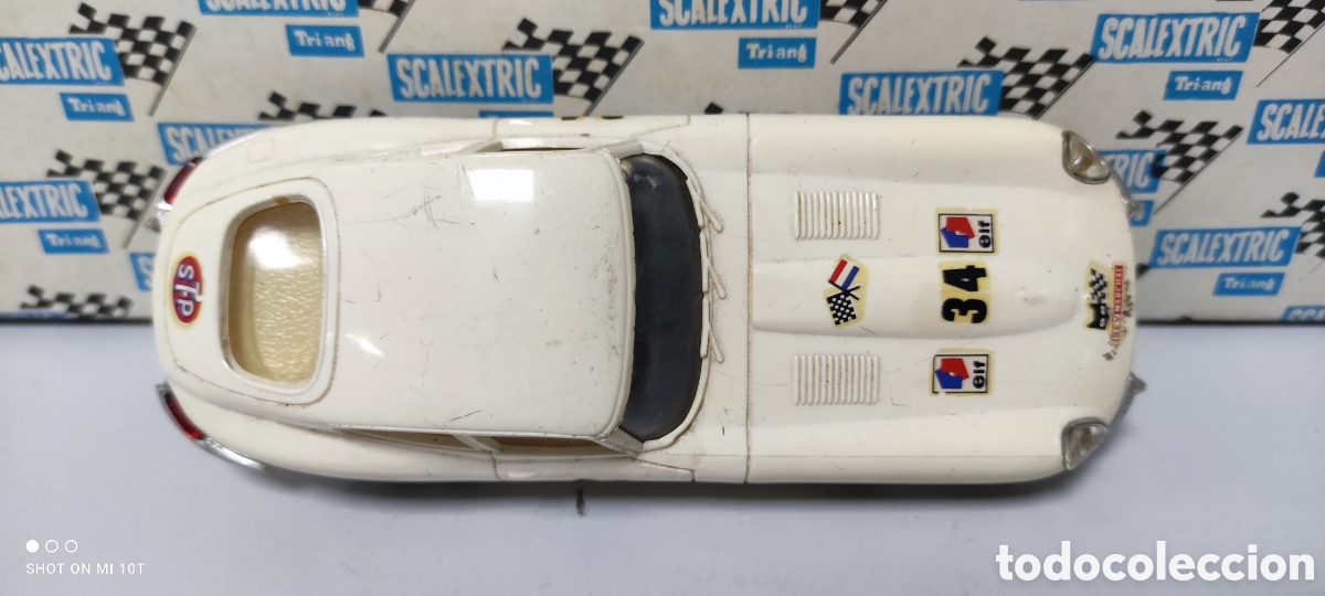 Scalextric: JAGUAR E TYPE BLANCO SCALEXTRIC EXIN - Foto 4
