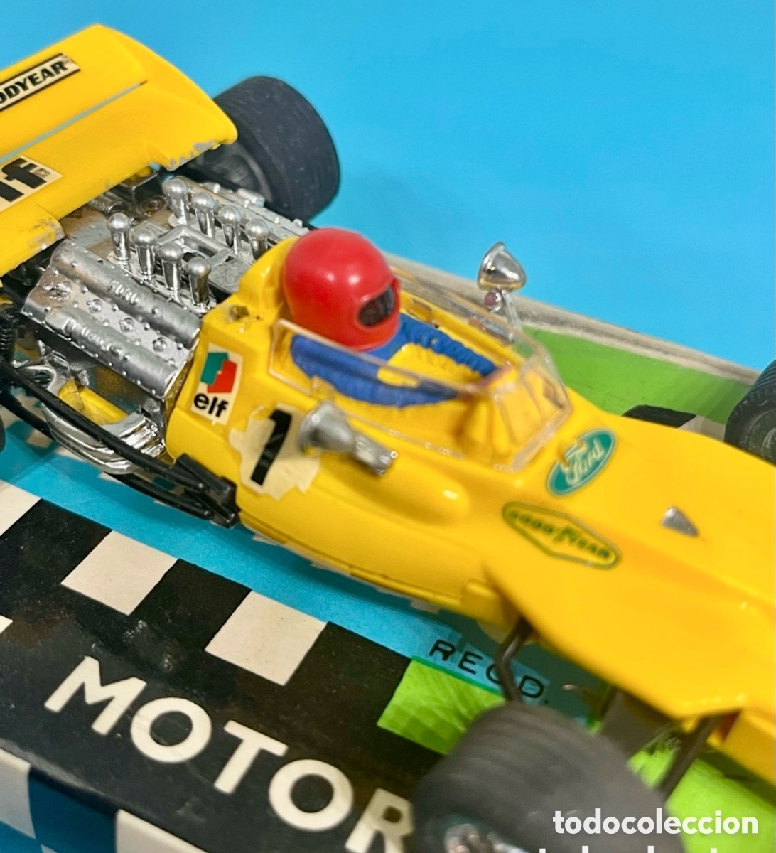 Scalextric: COCHE DE EXIN ( Scalextric) &ldquo; TYRRELL- FORD Form 1 , EN SU CAJA - Foto 3