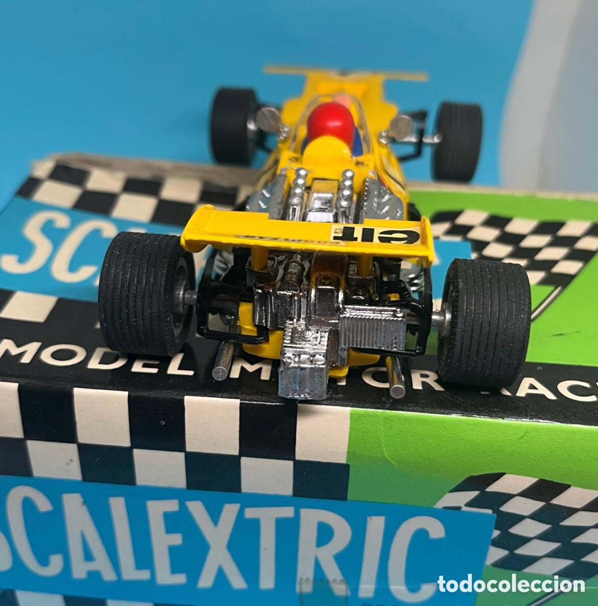Scalextric: COCHE DE EXIN ( Scalextric) &ldquo; TYRRELL- FORD Form 1 , EN SU CAJA - Foto 5