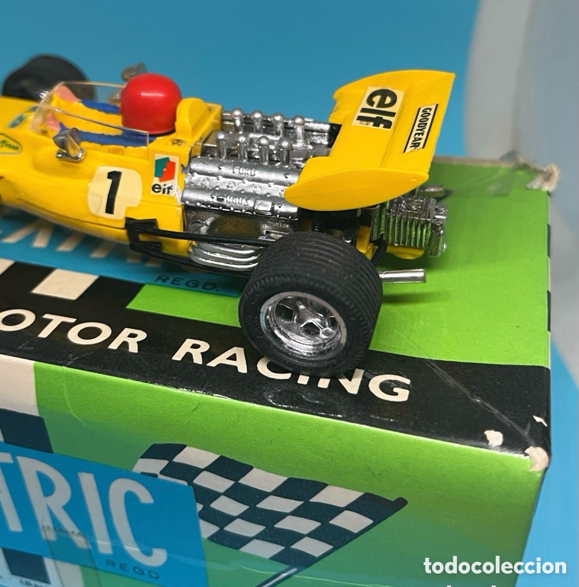Scalextric: COCHE DE EXIN ( Scalextric) &ldquo; TYRRELL- FORD Form 1 , EN SU CAJA - Foto 6