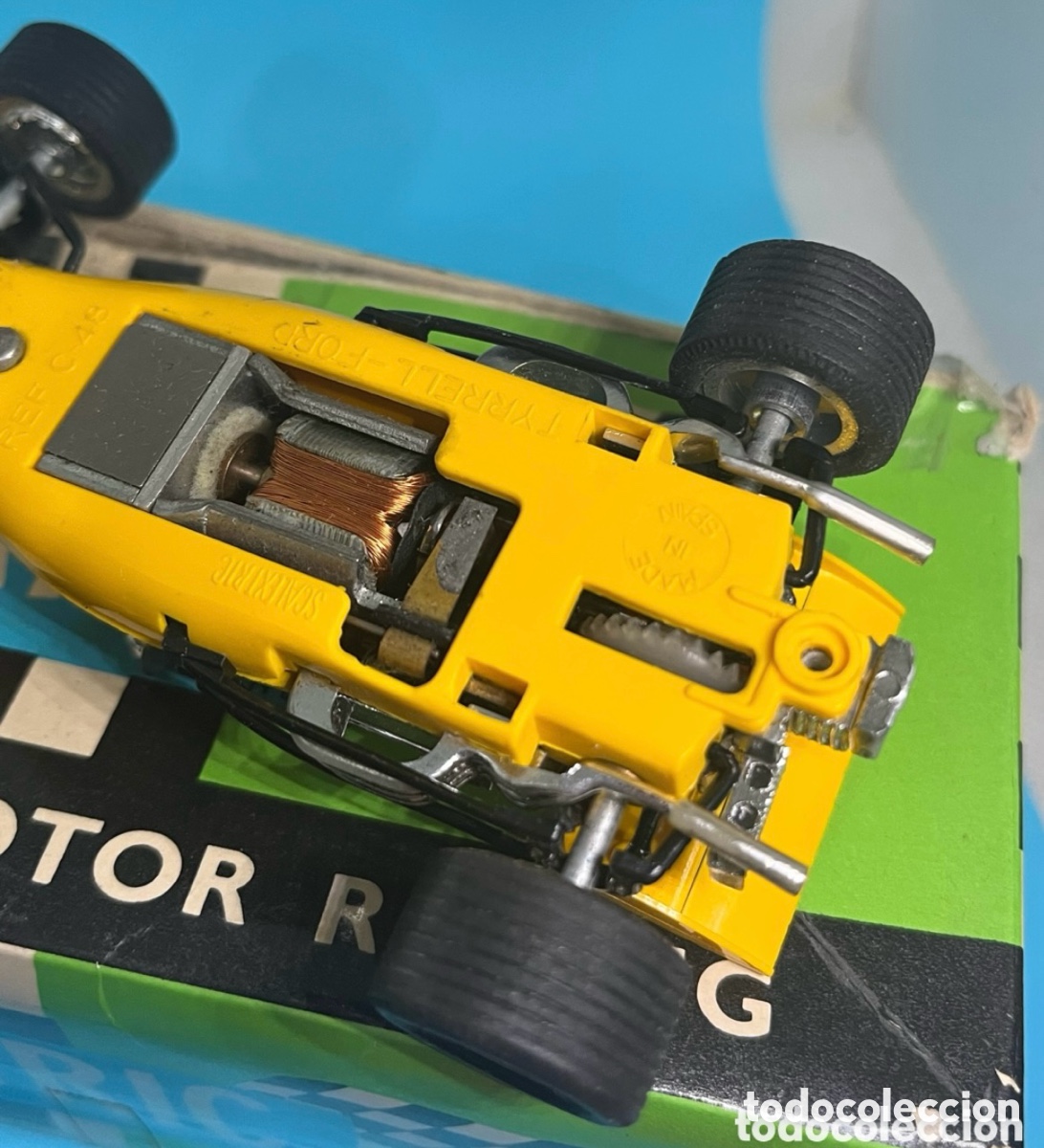 Scalextric: COCHE DE EXIN ( Scalextric) &ldquo; TYRRELL- FORD Form 1 , EN SU CAJA - Foto 9