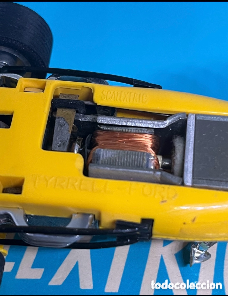 Scalextric: COCHE DE EXIN ( Scalextric) &ldquo; TYRRELL- FORD Form 1 , EN SU CAJA - Foto 10