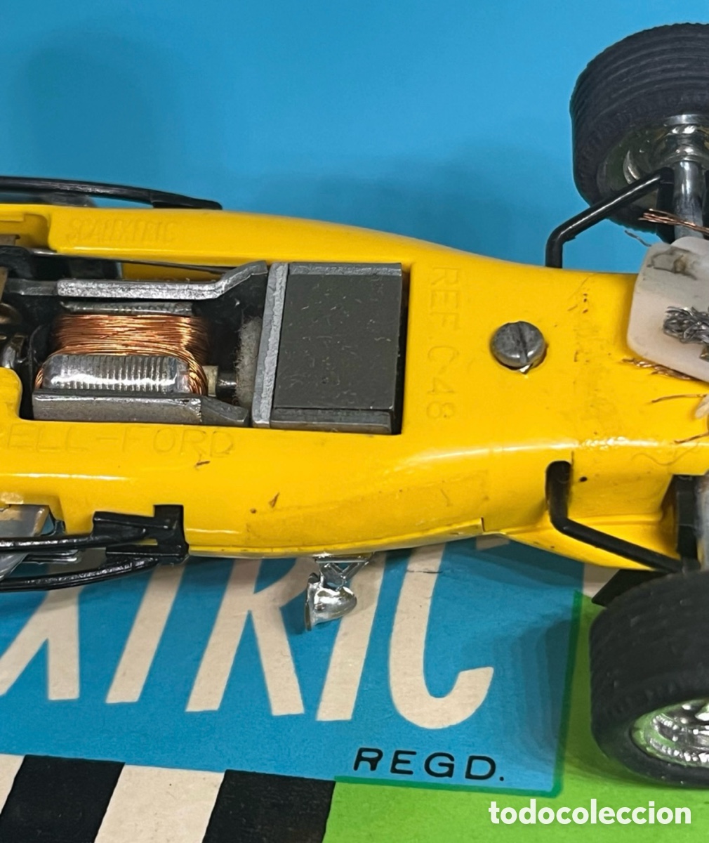 Scalextric: COCHE DE EXIN ( Scalextric) &ldquo; TYRRELL- FORD Form 1 , EN SU CAJA - Foto 12