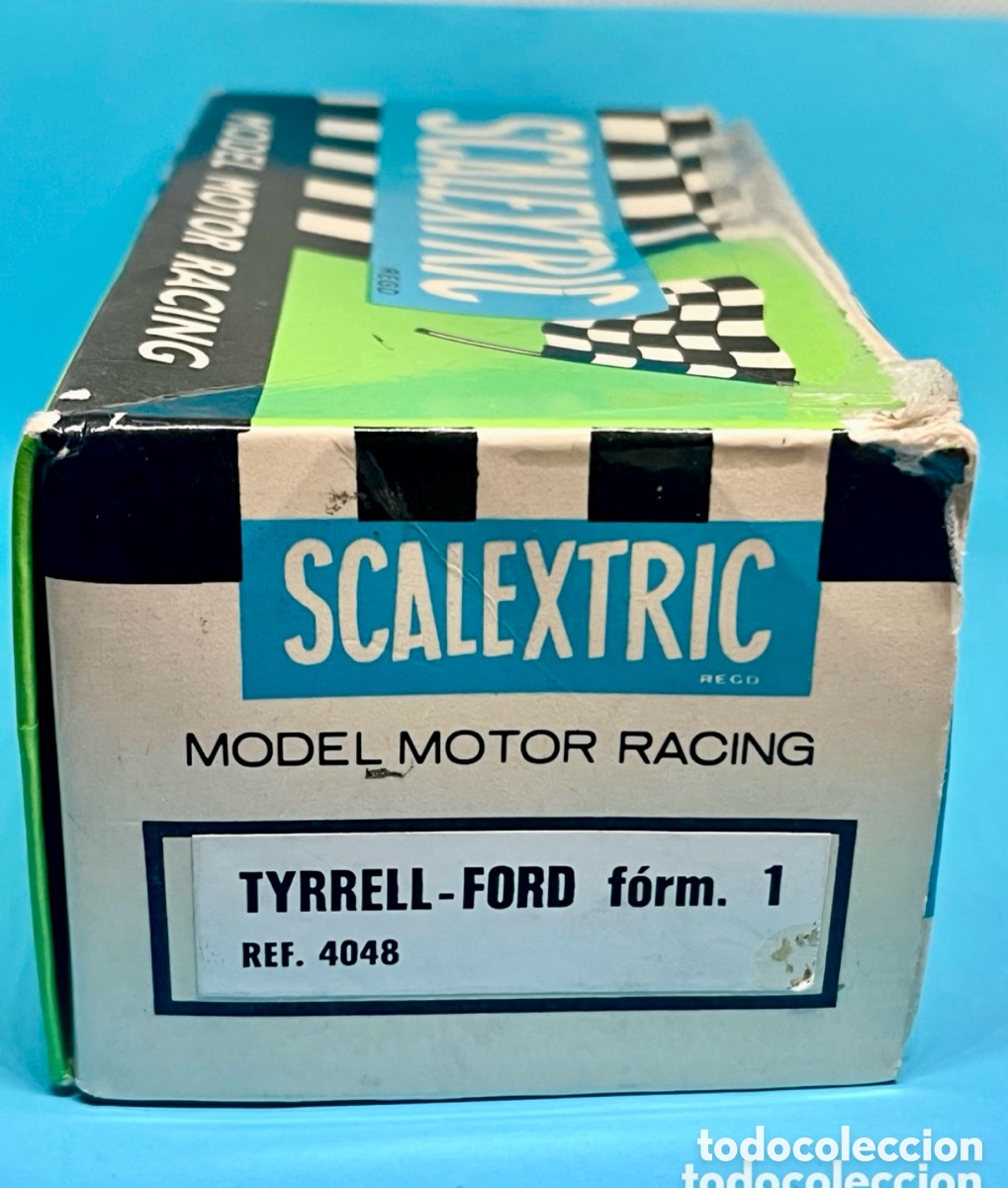 Scalextric: COCHE DE EXIN ( Scalextric) &ldquo; TYRRELL- FORD Form 1 , EN SU CAJA - Foto 14