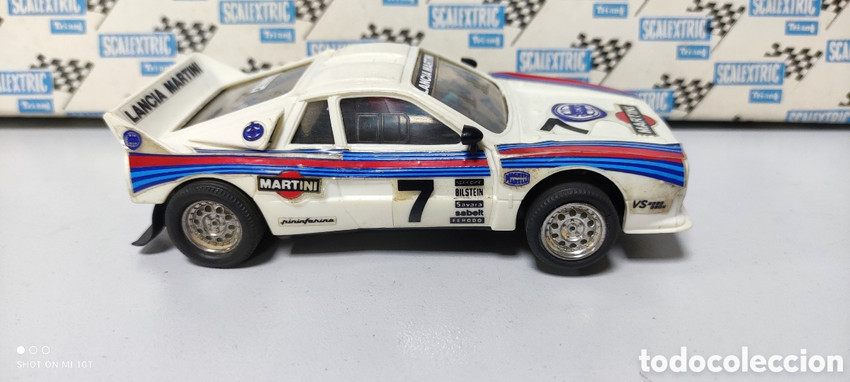 Scalextric: LANCIA 037 MARTINI SCALEXTRIC EXIN - Foto 2