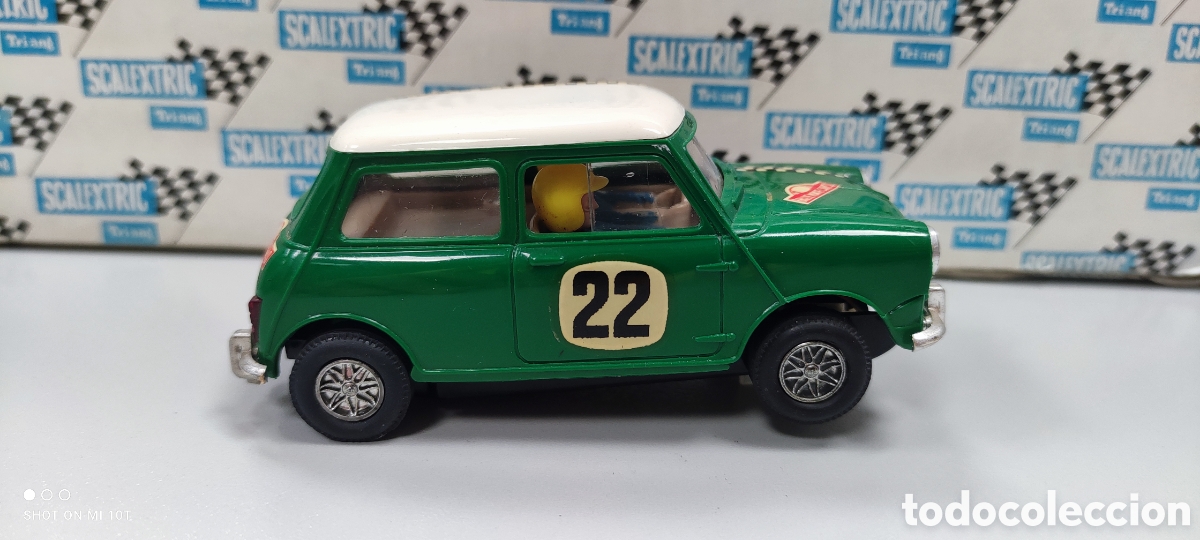 Scalextric: MINI COOPER VERDE SCALEXTRIC EXIN - Foto 2