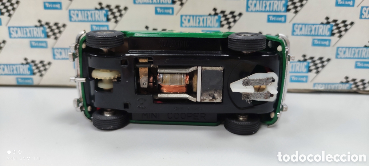 Scalextric: MINI COOPER VERDE SCALEXTRIC EXIN - Foto 6