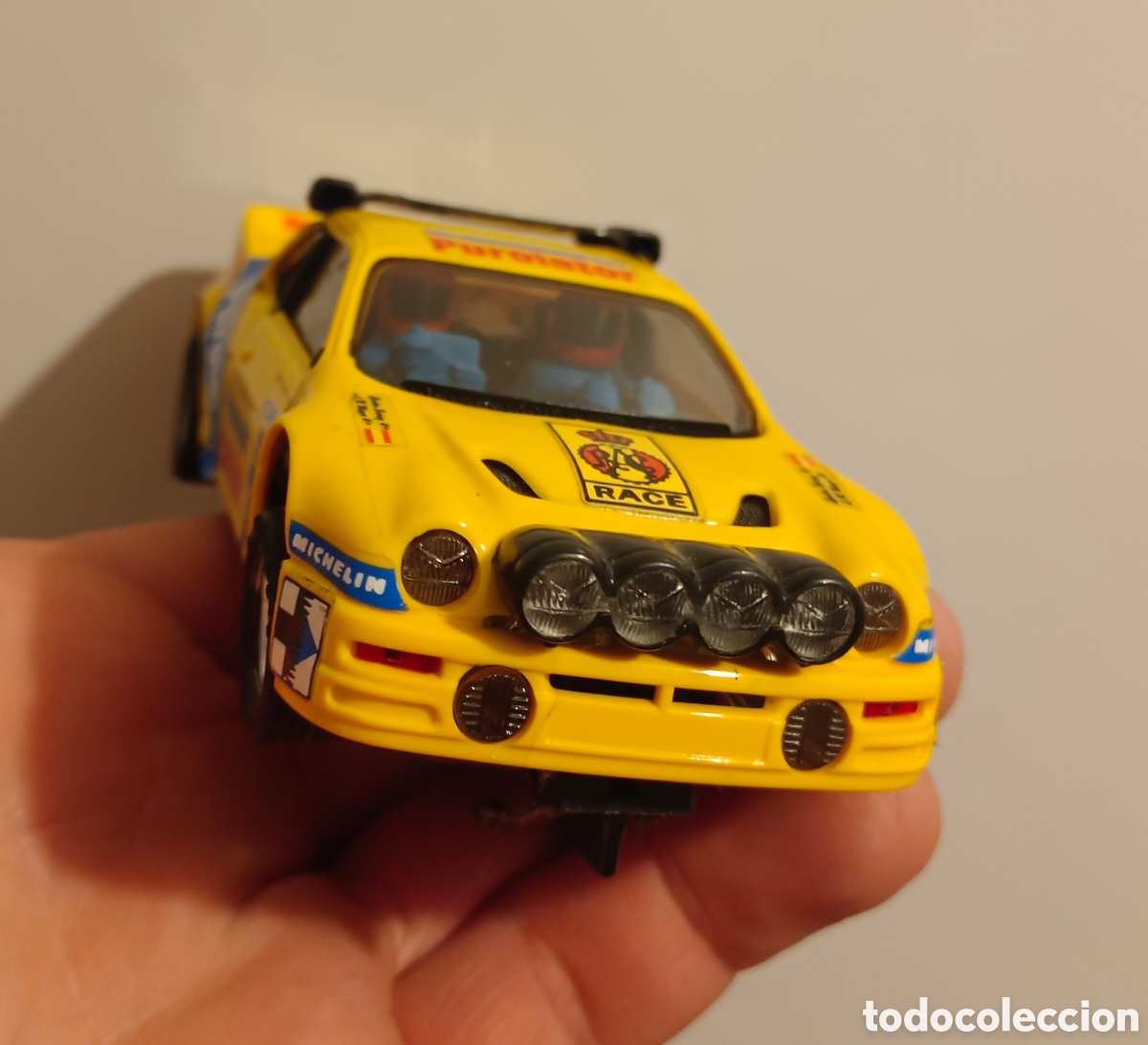 Scalextric: Ford RS 200 amarillo scalextric exin - Foto 4