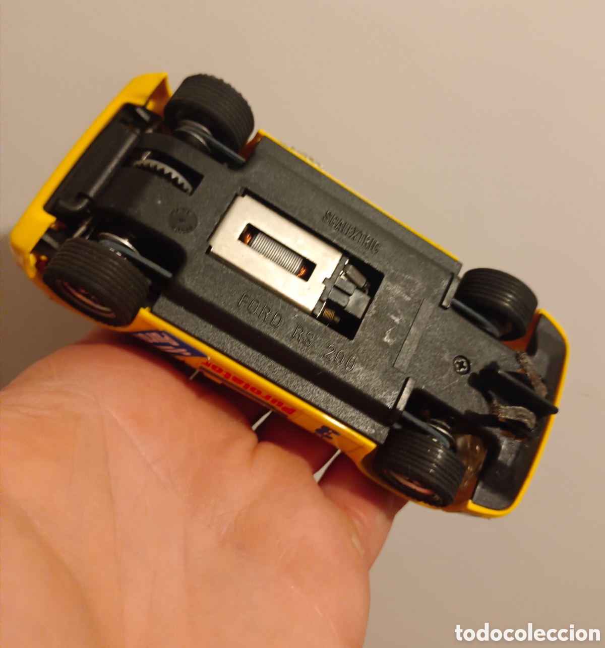 Scalextric: Ford RS 200 amarillo scalextric exin - Foto 5