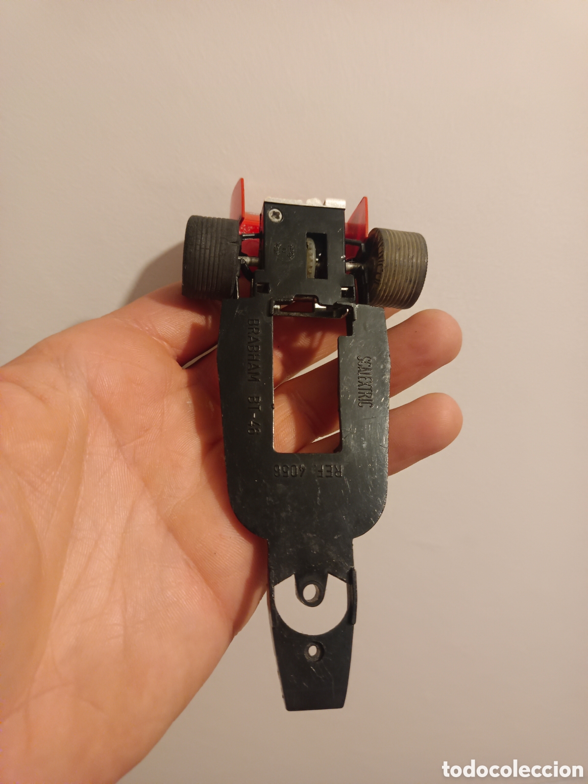 Scalextric: Chasis y aleron rojo brabham scalextric - Foto 3