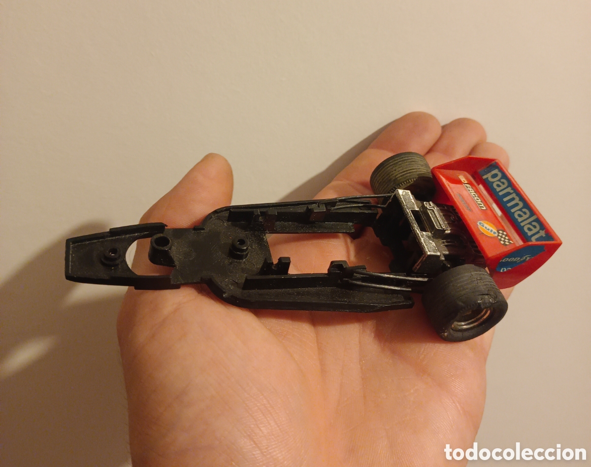Scalextric: Chasis y aleron rojo brabham scalextric - Foto 1