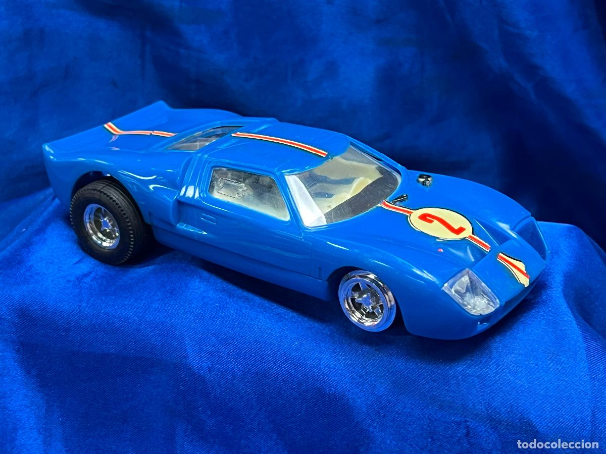 Scalextric: ESPECTACULAR SCALEXTRIC AZUL FORD GT REF C35, EXIN - Foto 2