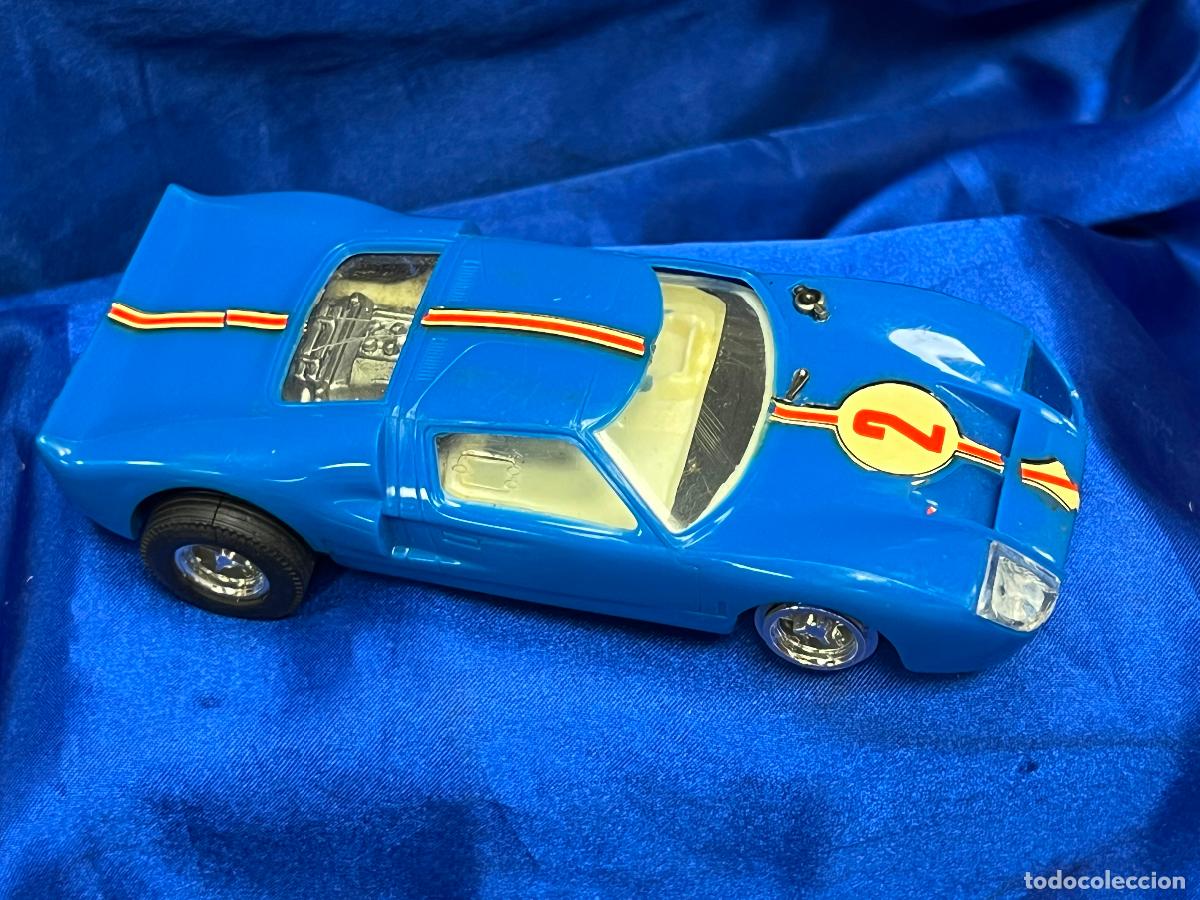 Scalextric: ESPECTACULAR SCALEXTRIC AZUL FORD GT REF C35, EXIN - Foto 3