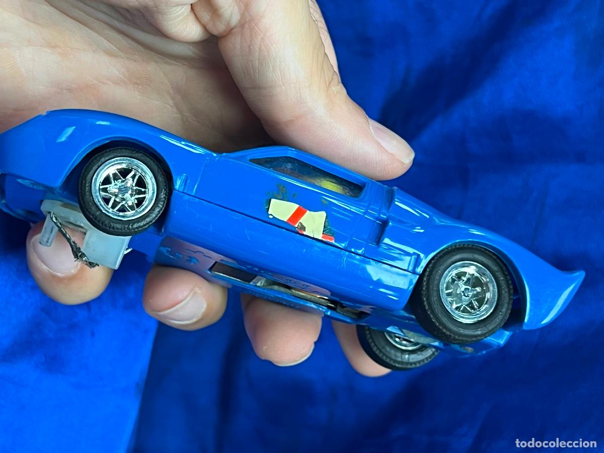Scalextric: ESPECTACULAR SCALEXTRIC AZUL FORD GT REF C35, EXIN - Foto 5