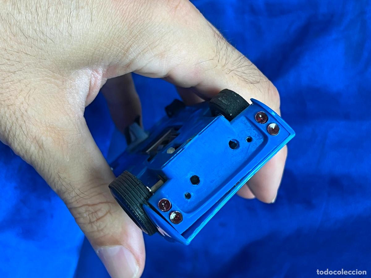 Scalextric: ESPECTACULAR SCALEXTRIC AZUL FORD GT REF C35, EXIN - Foto 9